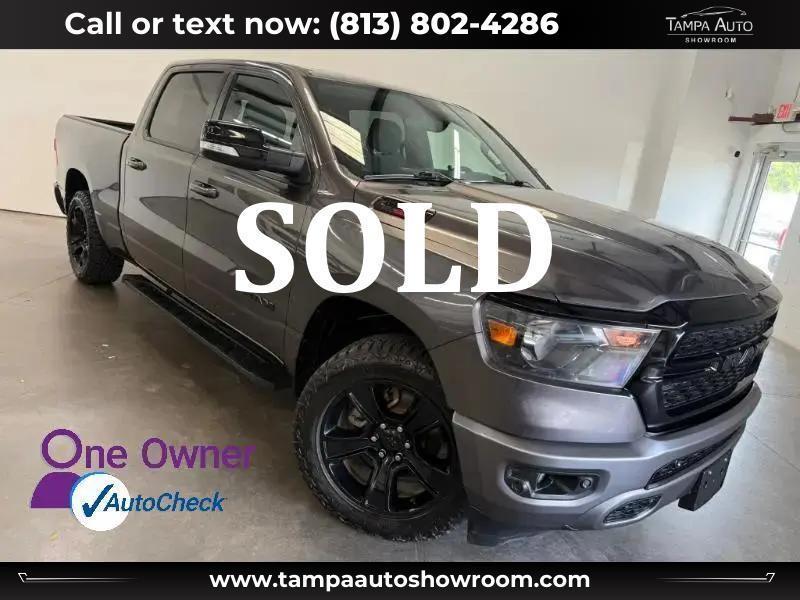 2021 RAM 1500 Lone Star 4X4 Crew Cab 6'0