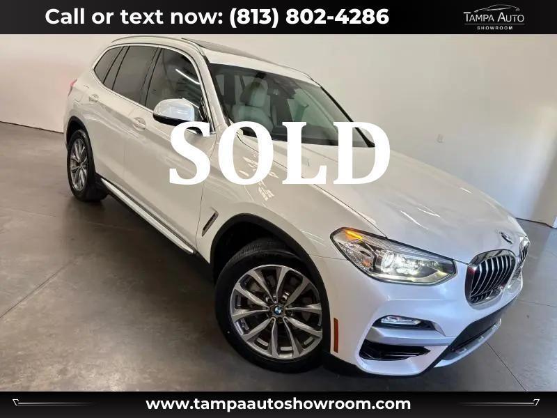 2019 BMW X3 sDrive30i
