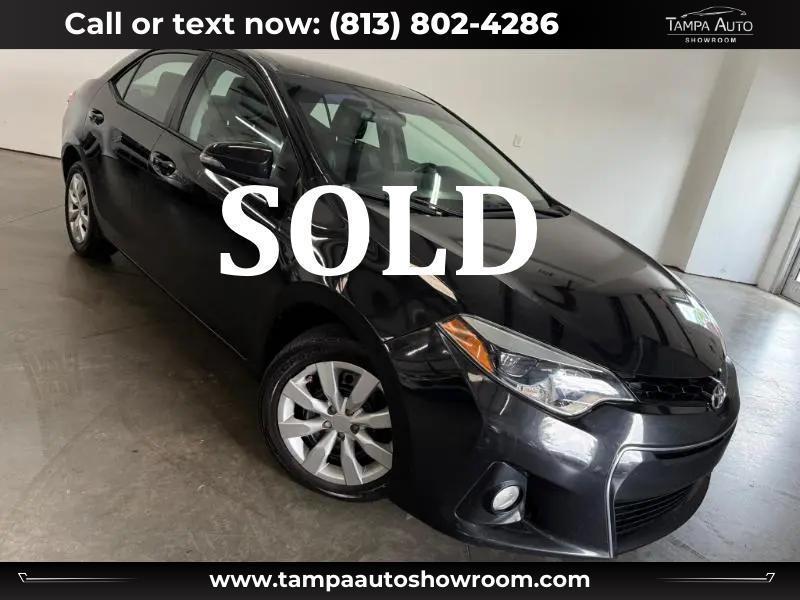 2016 Toyota Corolla S