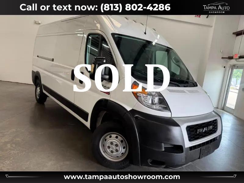 RAM Promaster 2500 High Roof 159-in. WB 2021