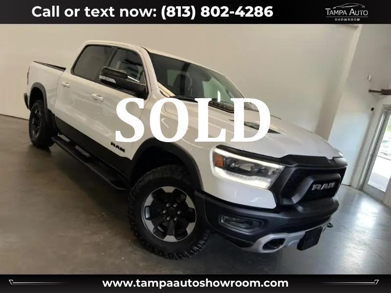 2019 RAM 1500 4WD Crewcab Rebel