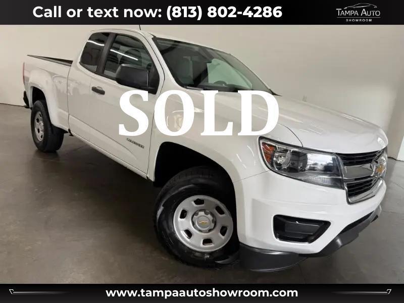 2019 Chevrolet Colorado Work Truck Ext. Cab 2WD