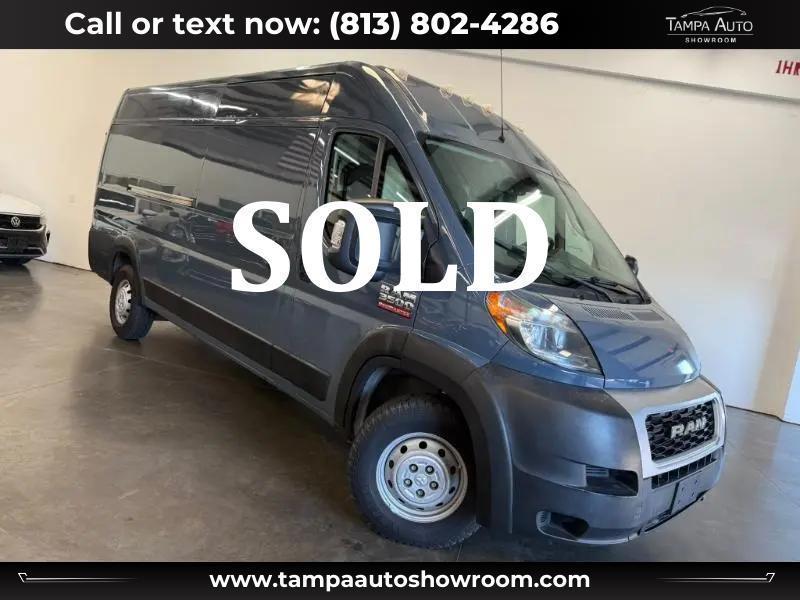 2021 RAM Promaster 3500 High Roof 159-in. WB Ext