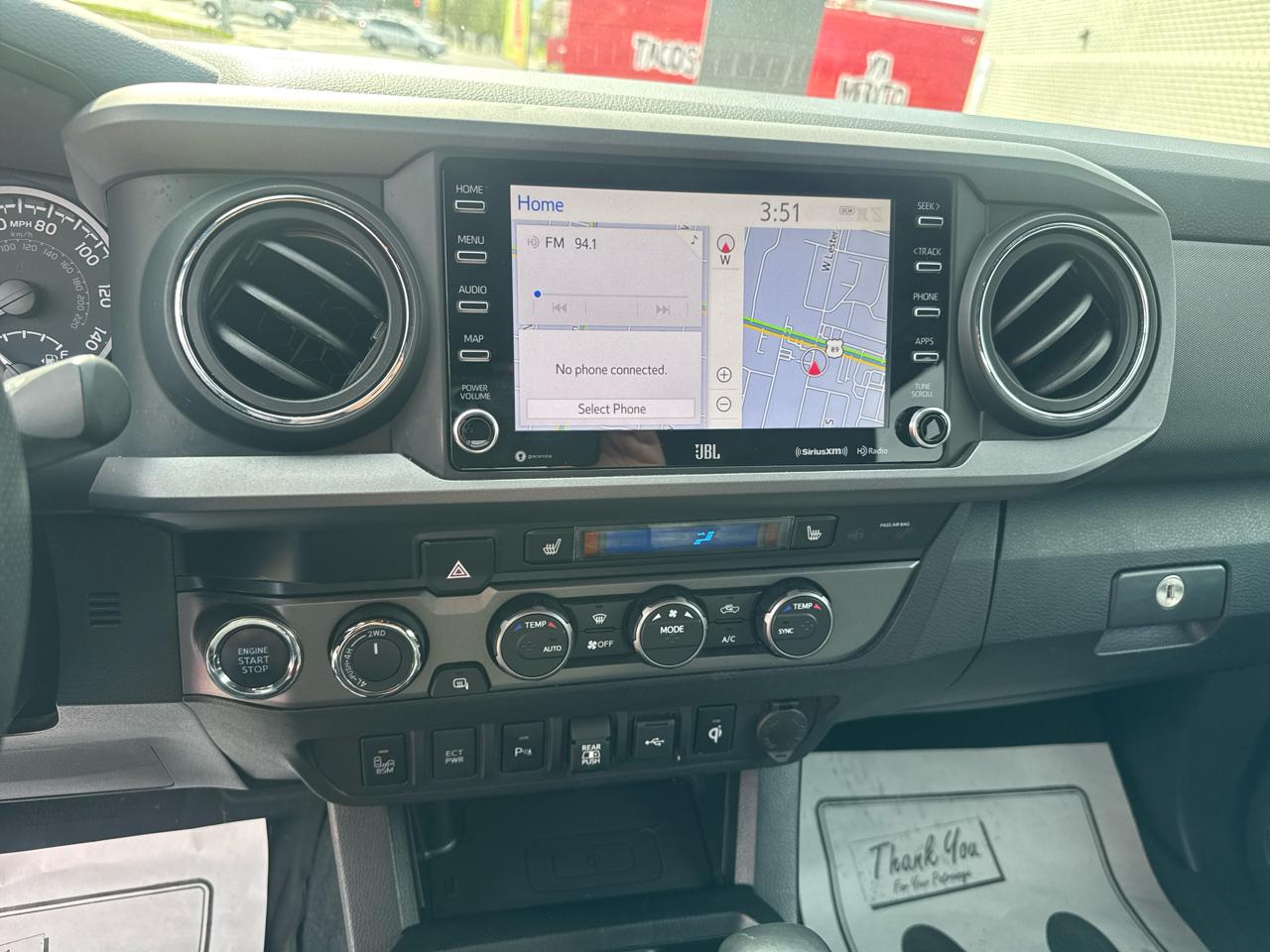 Toyota Tacoma TRD Sport Double Cab 6' Bed V6 4x4 AT (Natl) 2020