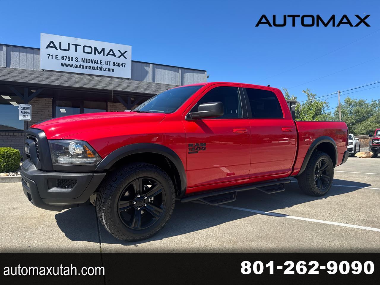 2022 RAM 1500 Classic Warlock 4x4 Crew Cab 5'7" Box