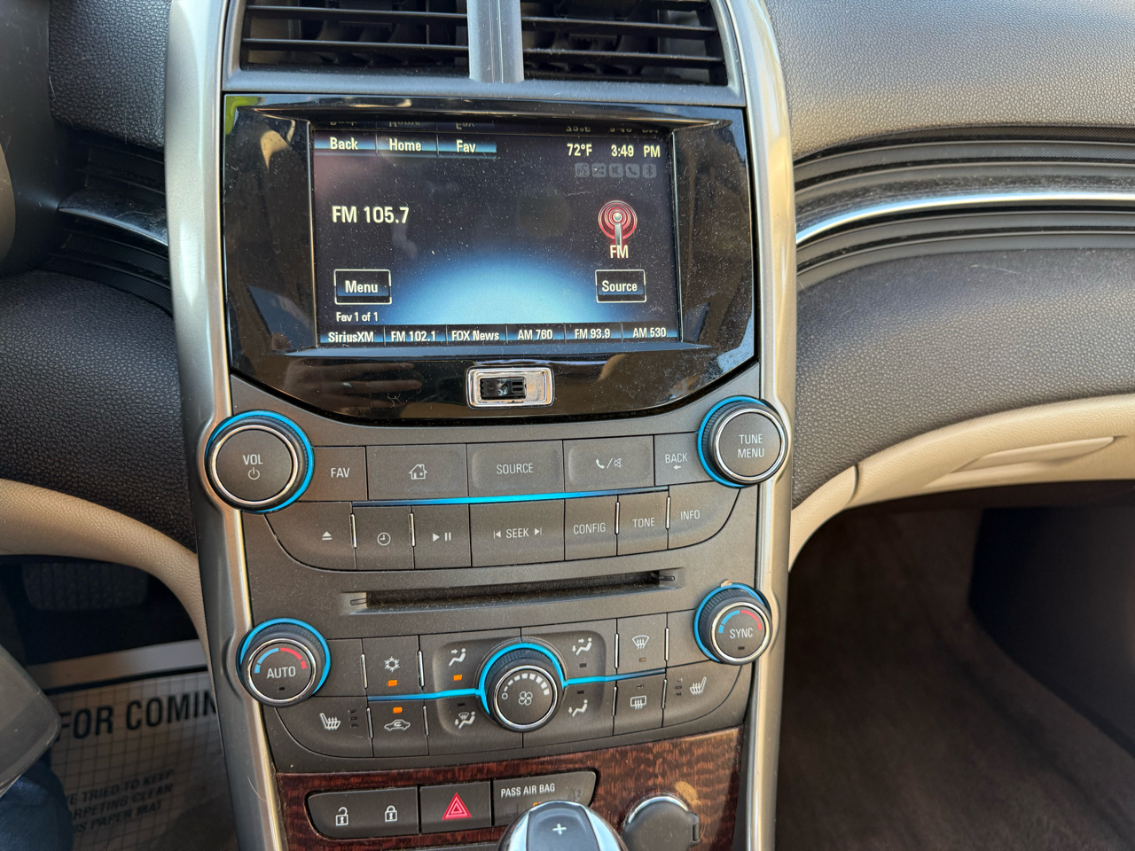 Chevrolet Malibu 4dr Sdn LTZ w/2LZ 2013