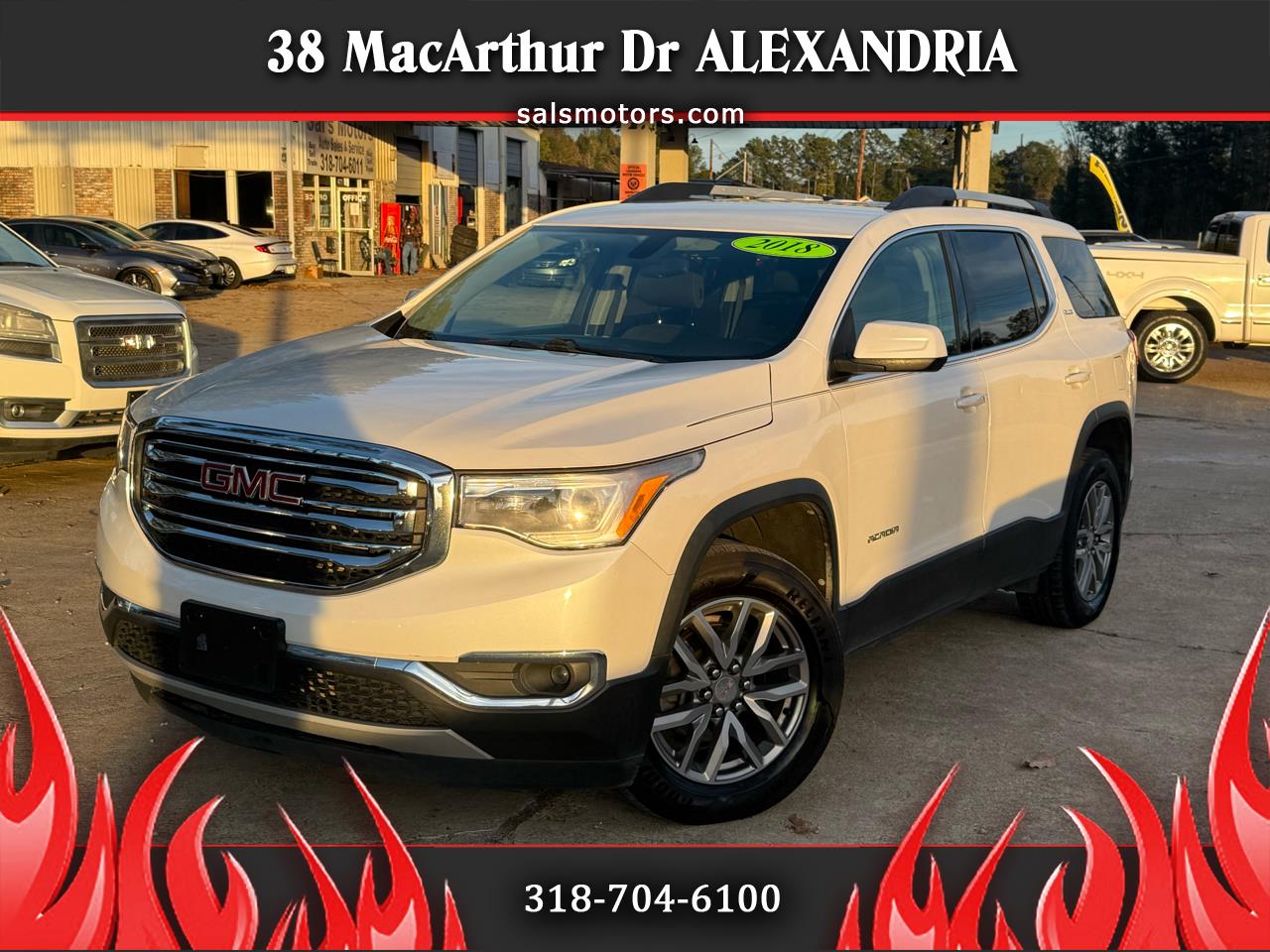 2018 GMC Acadia FWD 4dr SLE w/SLE-2