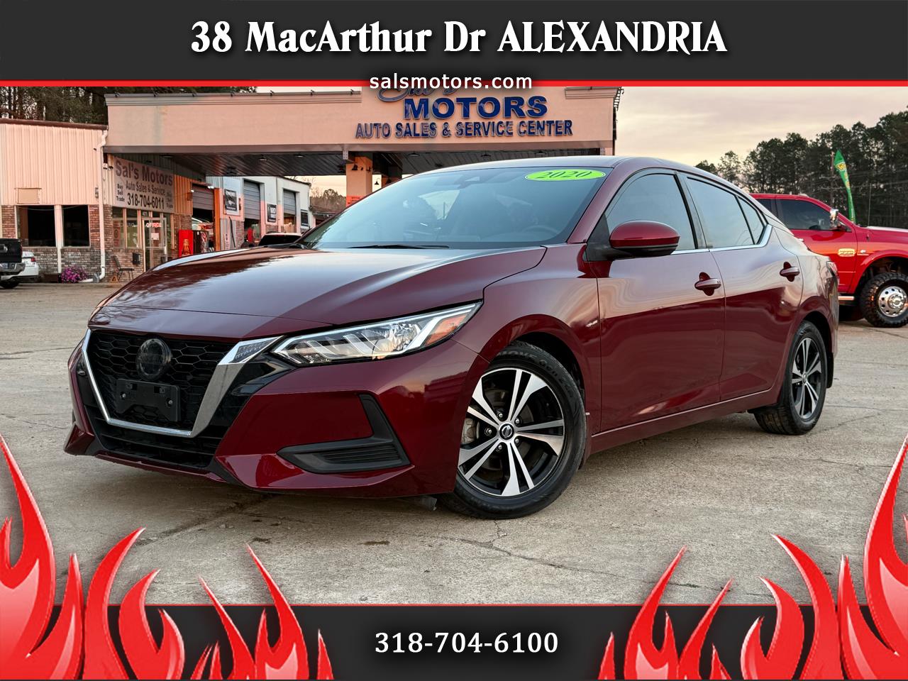 2020 Nissan Sentra SV CVT