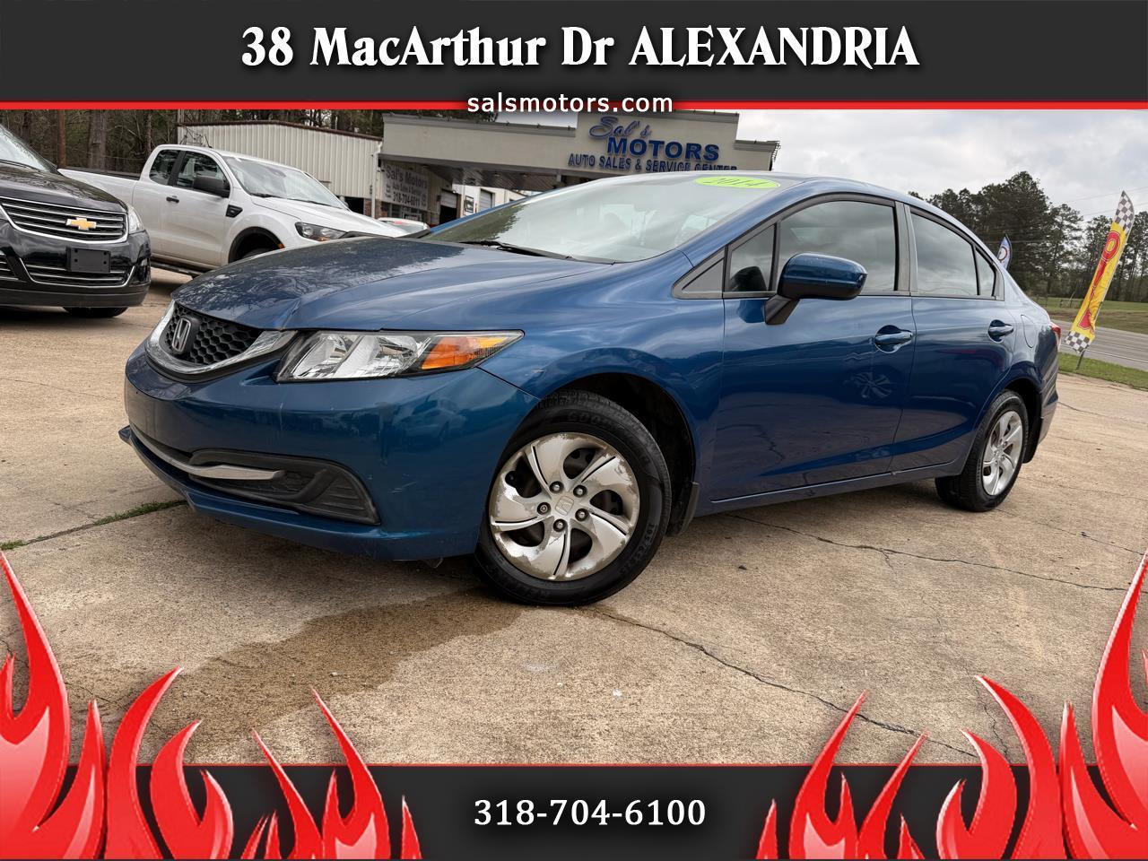 2014 Honda Civic Sedan 4dr CVT LX