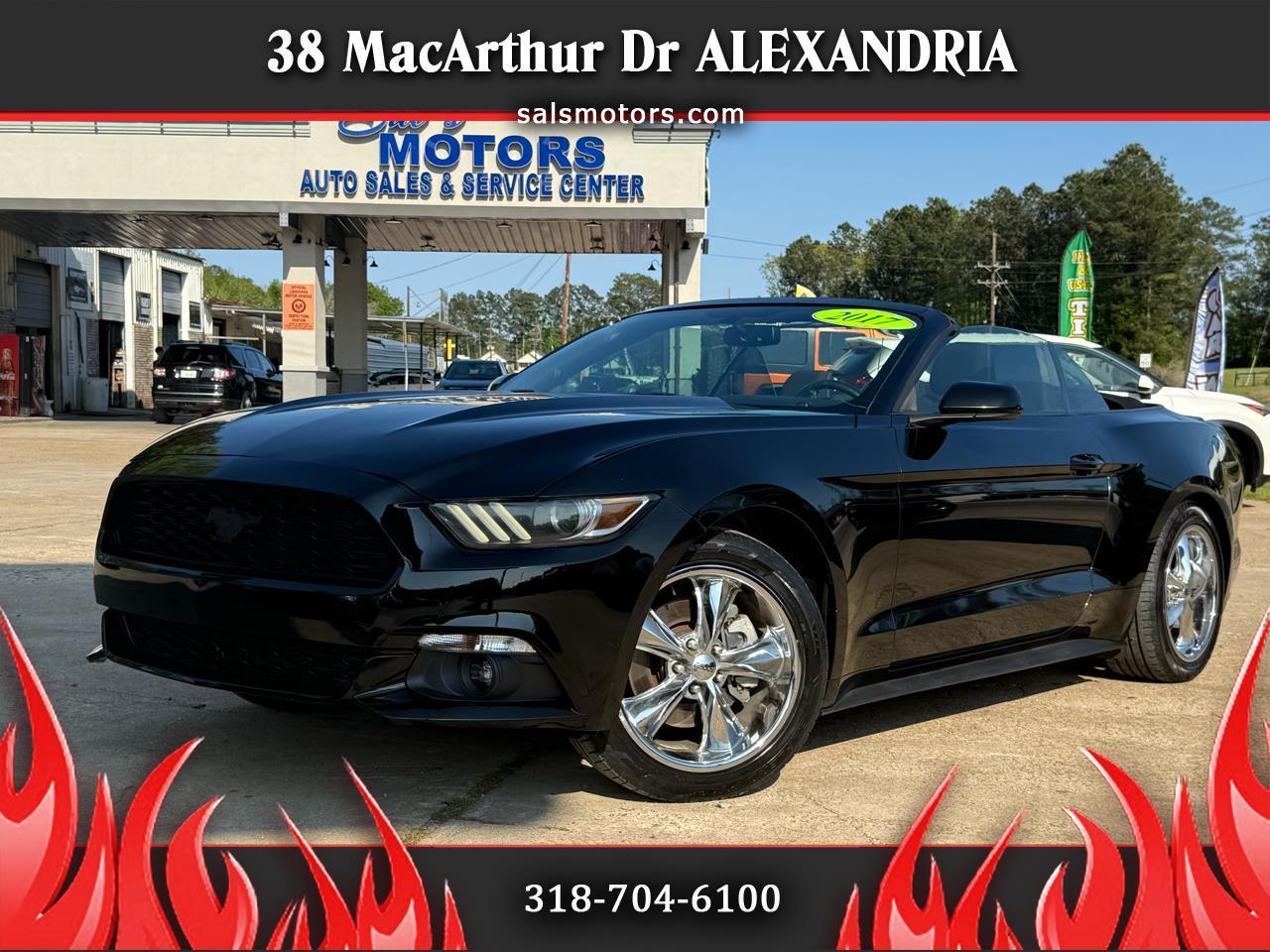 2017 Ford Mustang V6 Convertible