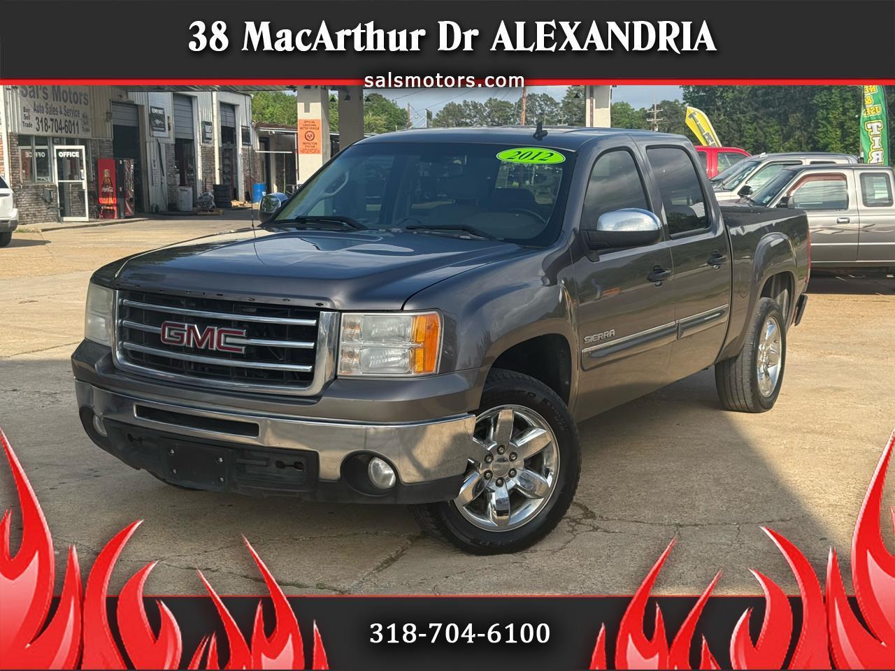 2012 GMC Sierra 1500 2WD Crew Cab 143.5" SLE