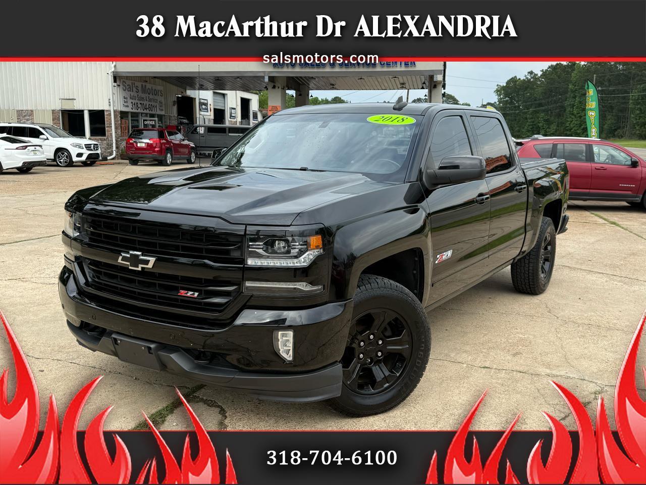 2018 Chevrolet Silverado 1500 4WD Crew Cab 143.5" LTZ w/2LZ