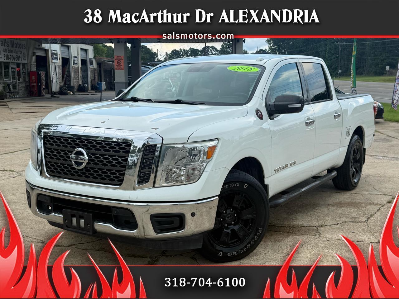 2018 Nissan Titan 4x2 Crew Cab SV