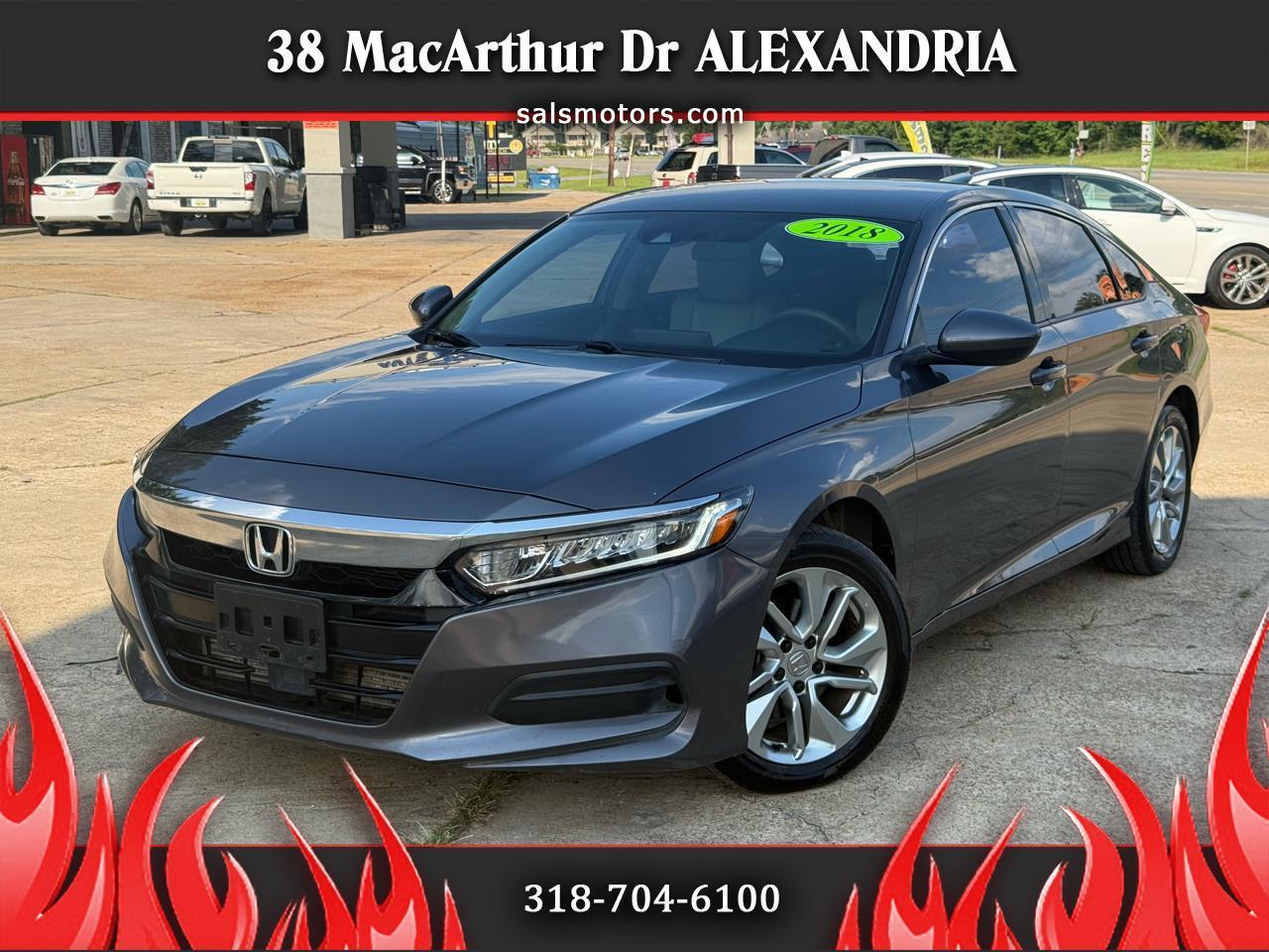 2018 Honda Accord Sedan LX 1.5T CVT