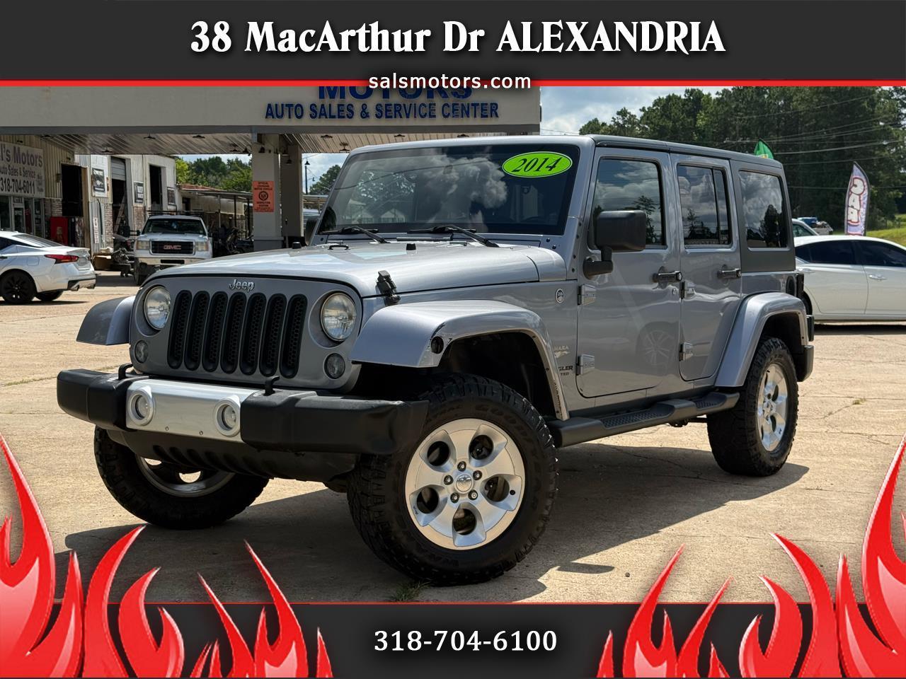 2014 Jeep Wrangler Unlimited 4WD 4dr Sahara