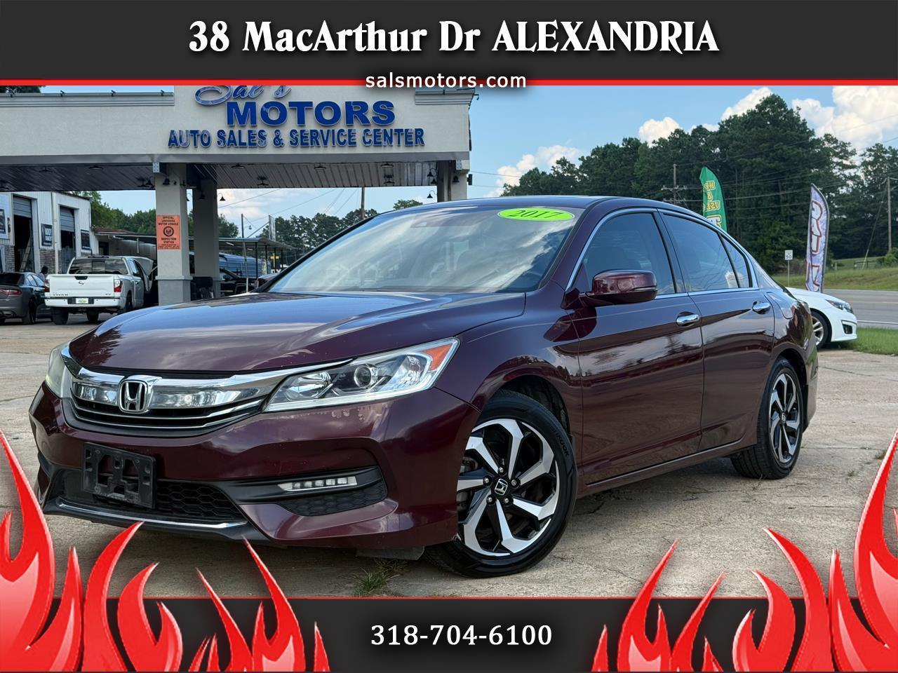2017 Honda Accord Sedan EX-L V6 Auto w/Navi & Honda Sensing