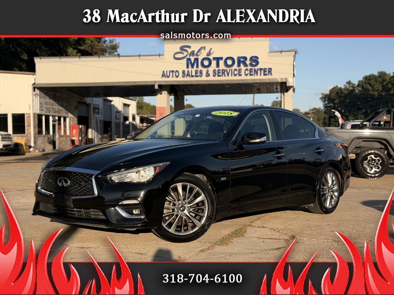2018 Infiniti Q50 3.0t LUXE RWD