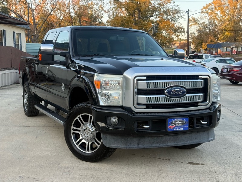 2016 Ford F-250 SD Platinum Crew Cab Long Bed 4WD