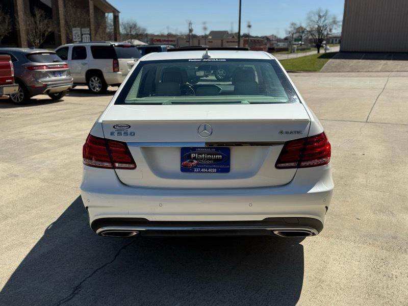 Mercedes-Benz E-Class E550 Sedan 4MATIC 2014