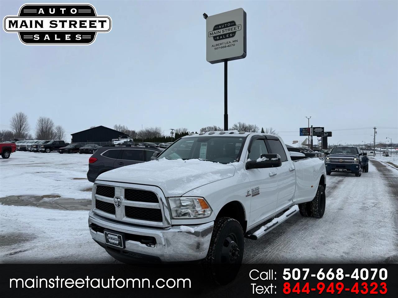 2018 RAM 3500 SLT Pickup 4D 8 ft