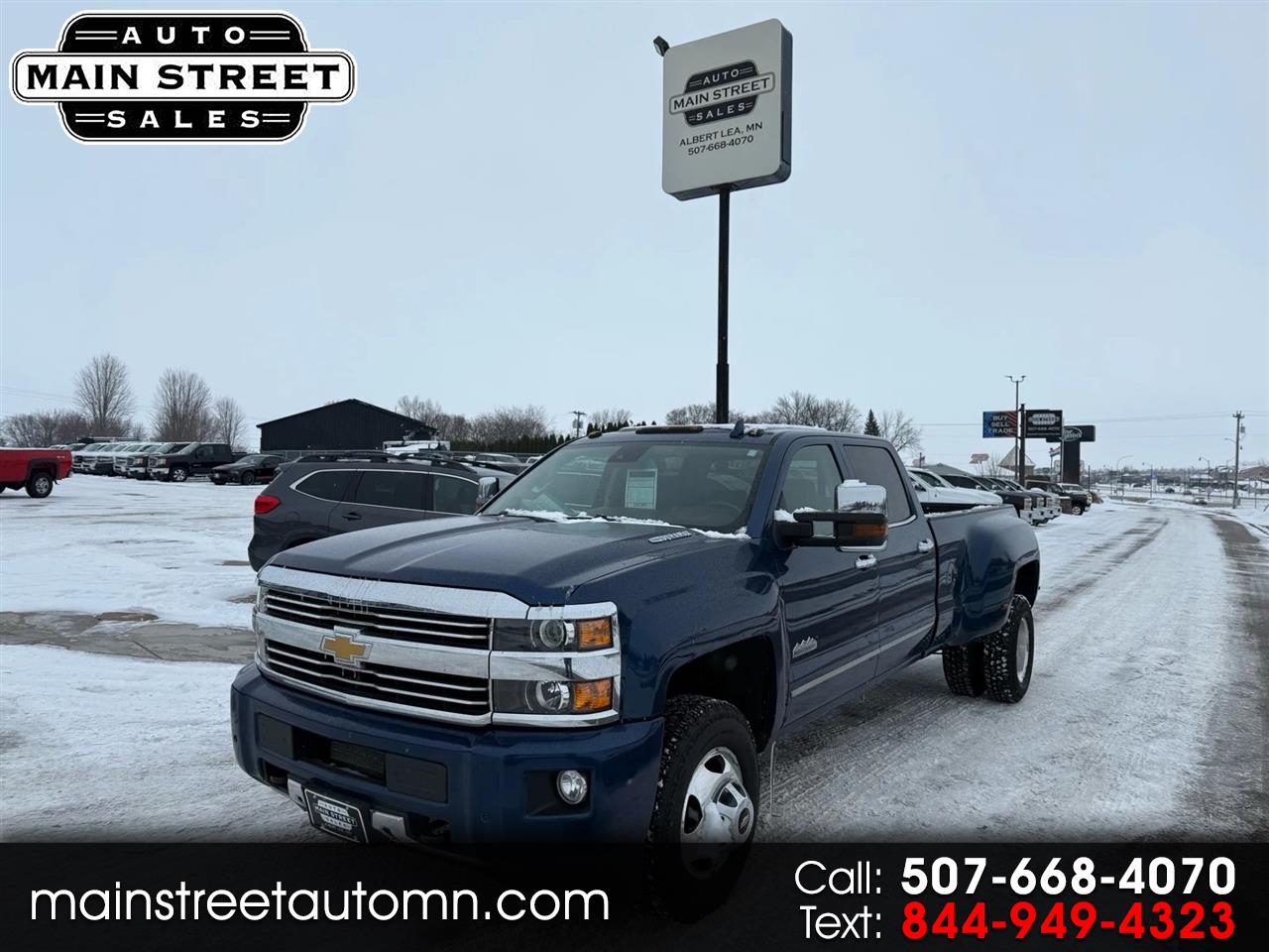 2015 Chevrolet Silverado 3500HD High Country Pickup 4D 8 ft