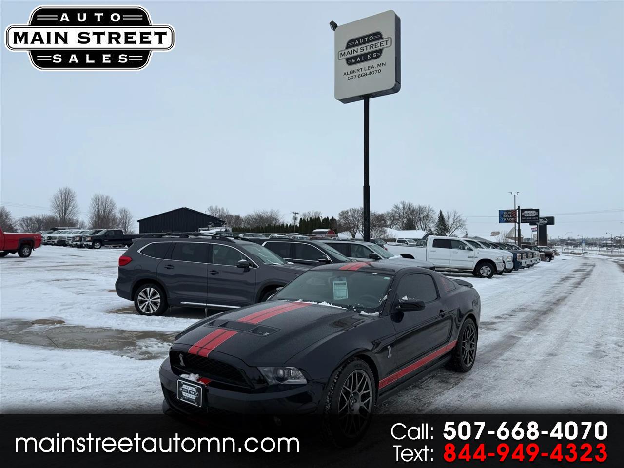 2011 Ford Shelby GT500 Shelby GT500 Coupe 2D