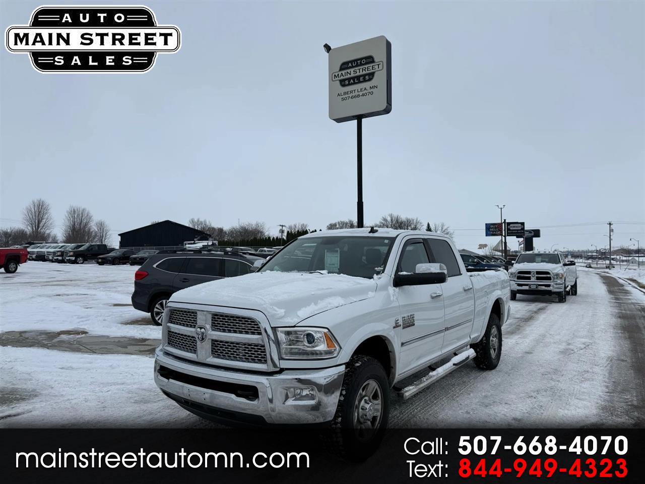 2014 RAM 3500 Laramie Pickup 4D 6 1/3 ft
