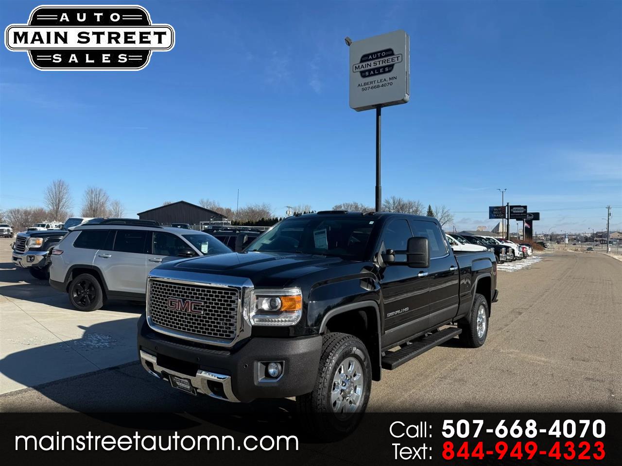 2015 GMC Sierra 3500HD Denali Pickup 4D 6 1/2 ft