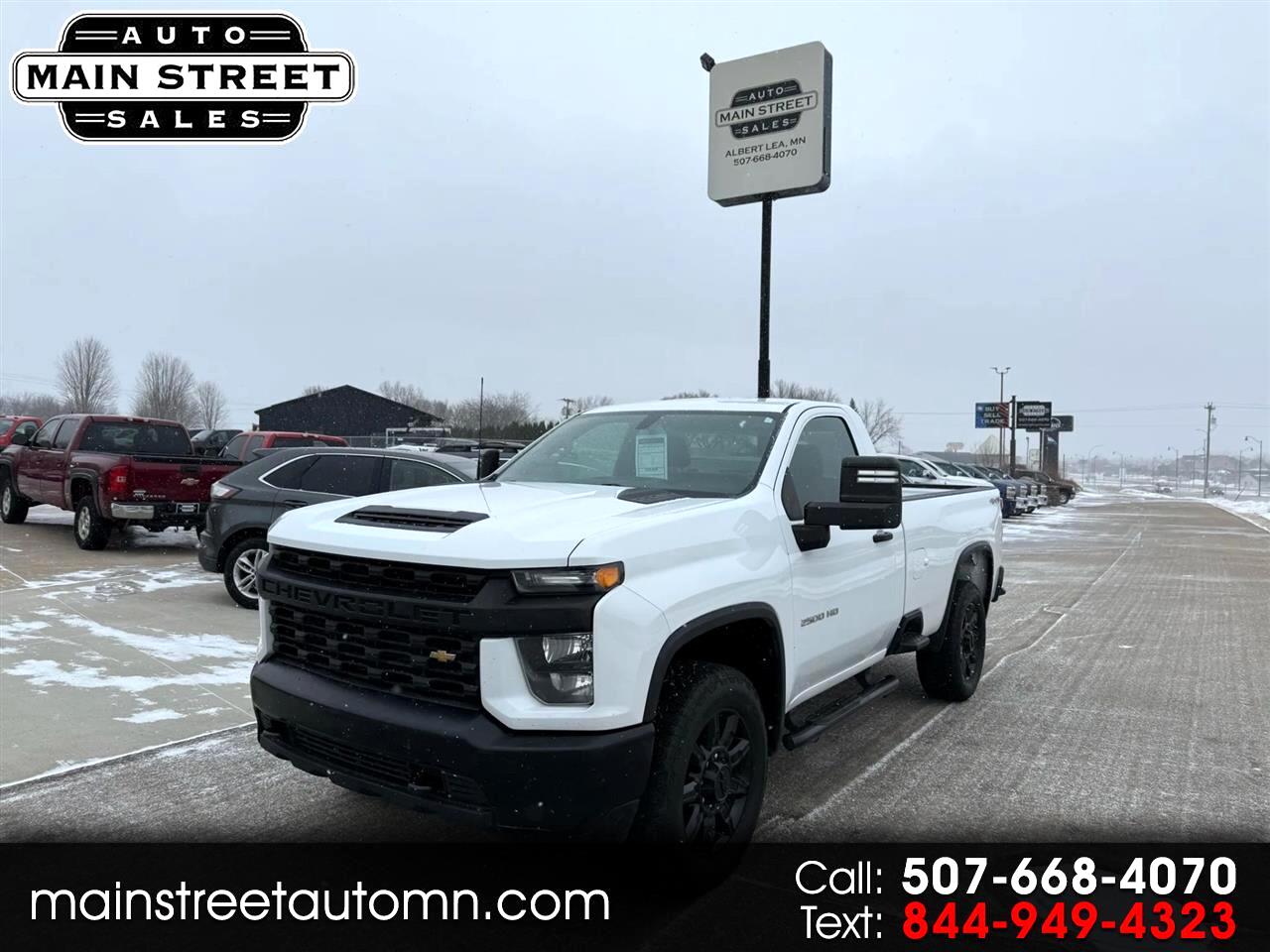 2020 Chevrolet Silverado 2500HD Work Truck Pickup 2D 8 ft