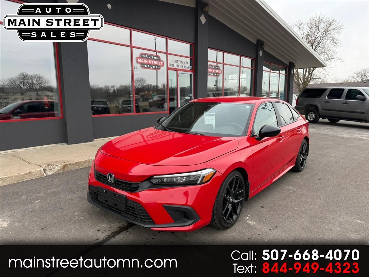 2022 Honda Civic Sport Sedan 4D