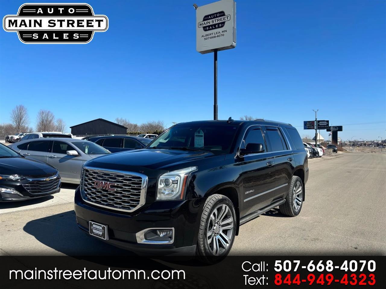 2019 GMC Yukon Denali Sport Utility 4D