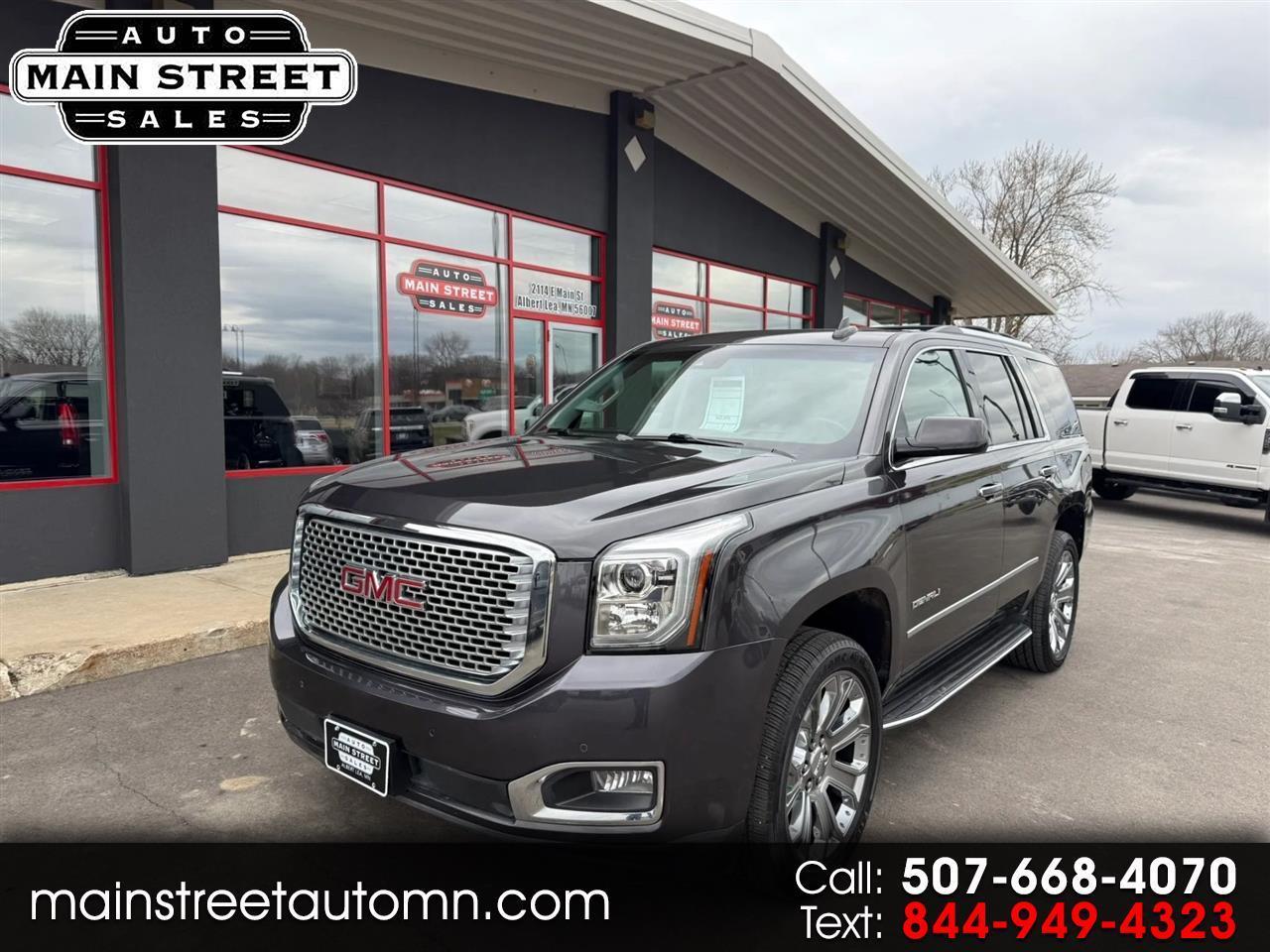 2016 GMC Yukon Denali Denali Sport Utility 4D