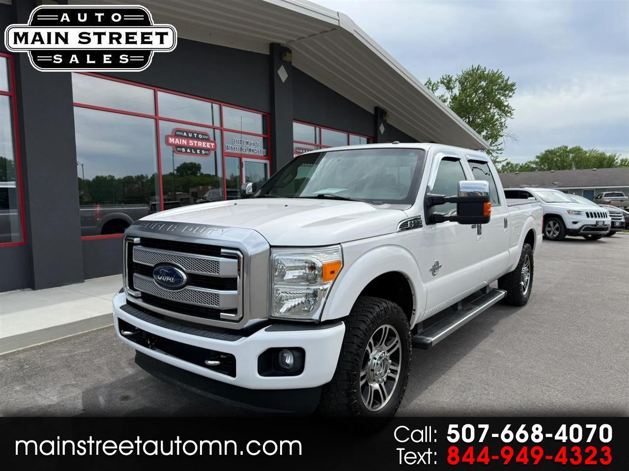 2015 Ford F-250 SD Platinum Pickup 4D 6 3/4 ft