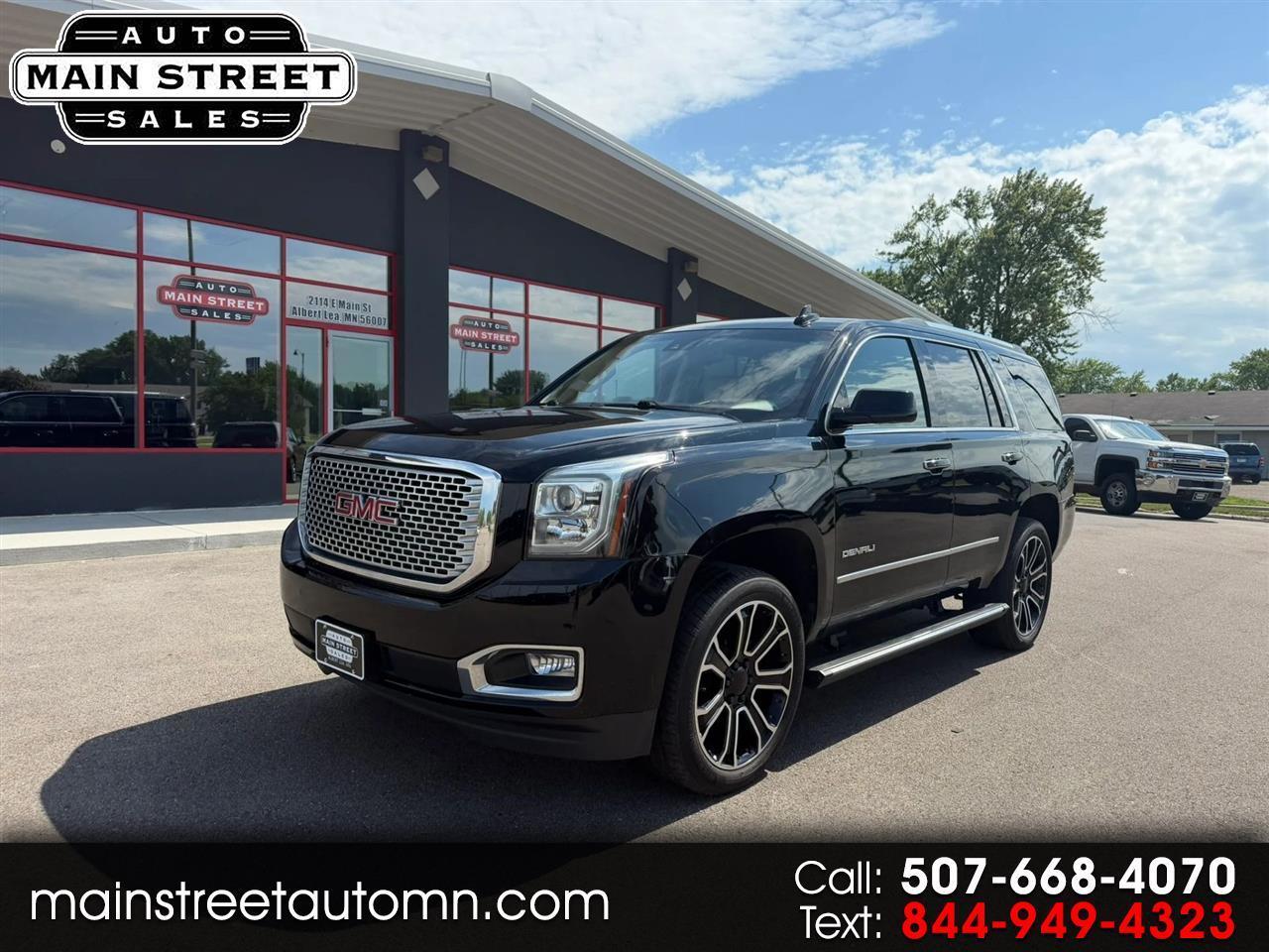 2016 GMC Yukon Denali Denali Sport Utility 4D