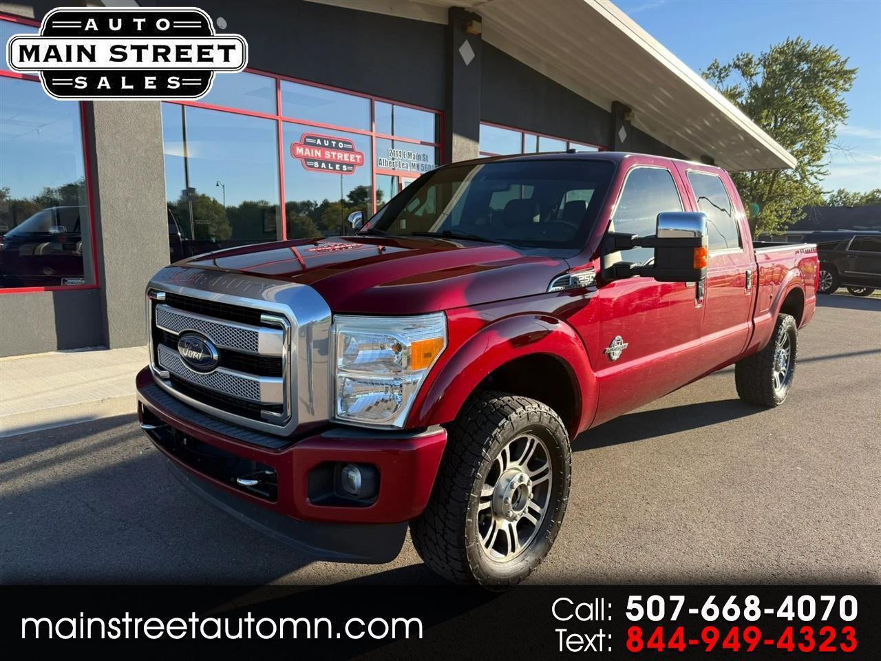 2014 Ford F-250 SD Platinum Pickup 4D 6 3/4 ft