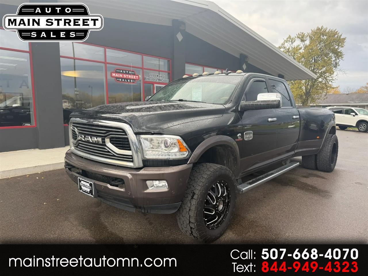 2018 RAM 3500 Laramie Longhorn Pickup 4D 8 ft
