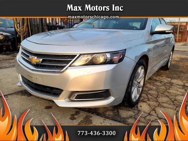 Silver 2017 Chevrolet Impala LT FWD Sedan Front-Wheel Drive Automatic