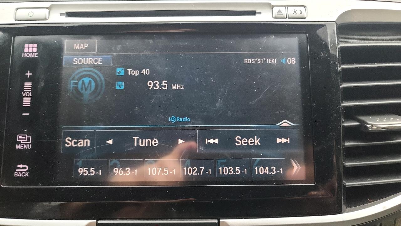 Honda Accord Touring V6 Sedan 6-Spd AT 2017