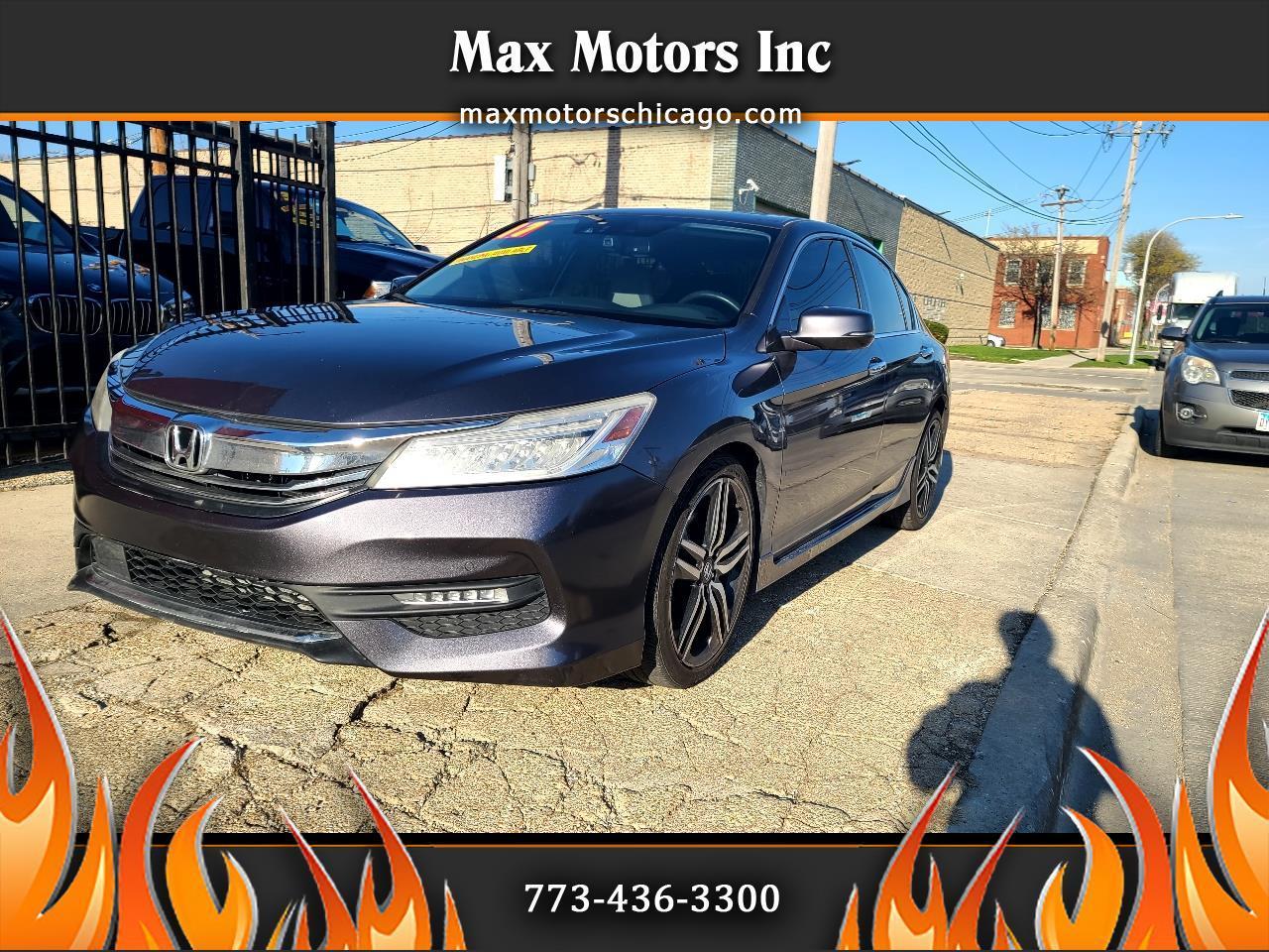 Honda Accord Touring V6 Sedan 6-Spd AT 2017