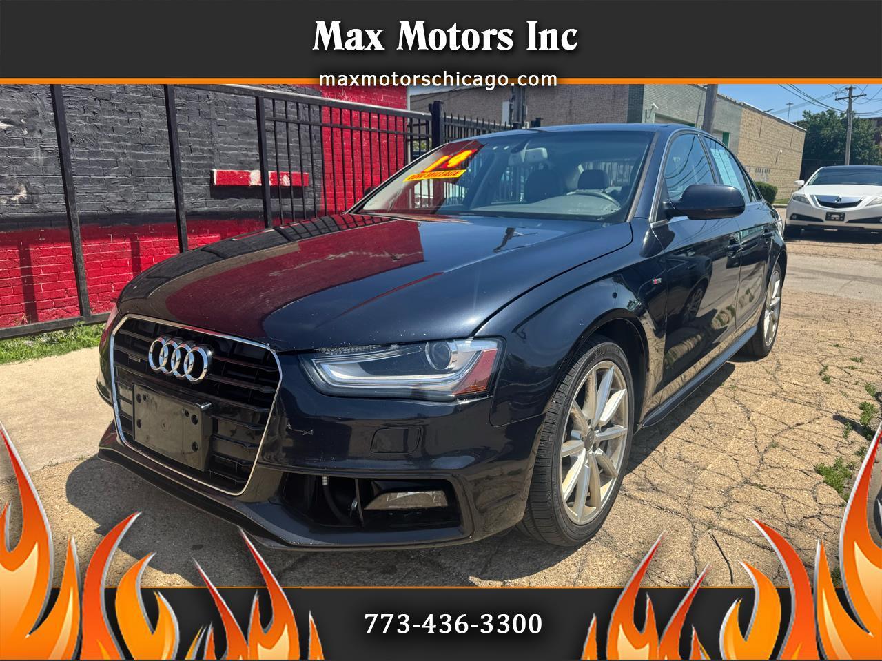 2014 Audi A4 2.0T Auto Premium Plus AWD