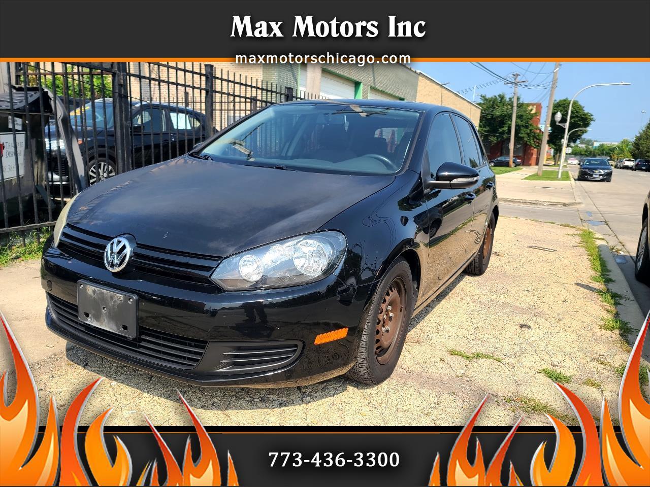 Volkswagen Golf 2.5L Conv & Sunroof 4 Door PZEV 2013