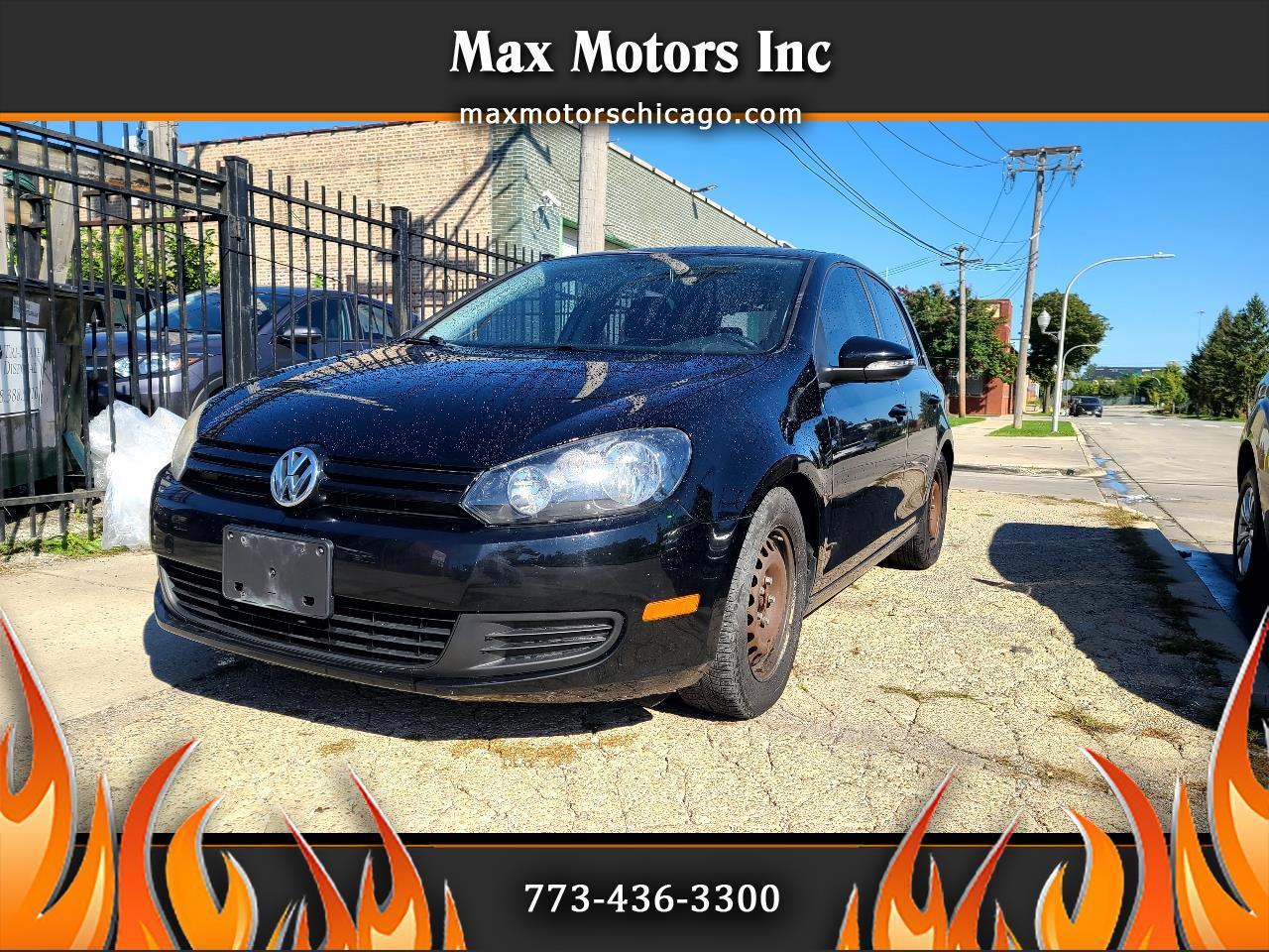 Volkswagen Golf 2.5L Conv & Sunroof 4 Door PZEV 2013