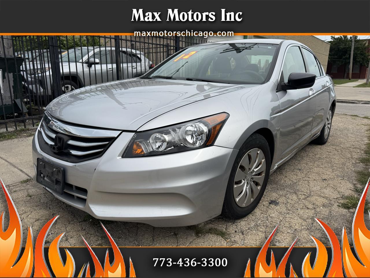 Honda Accord LX sedan AT 2012
