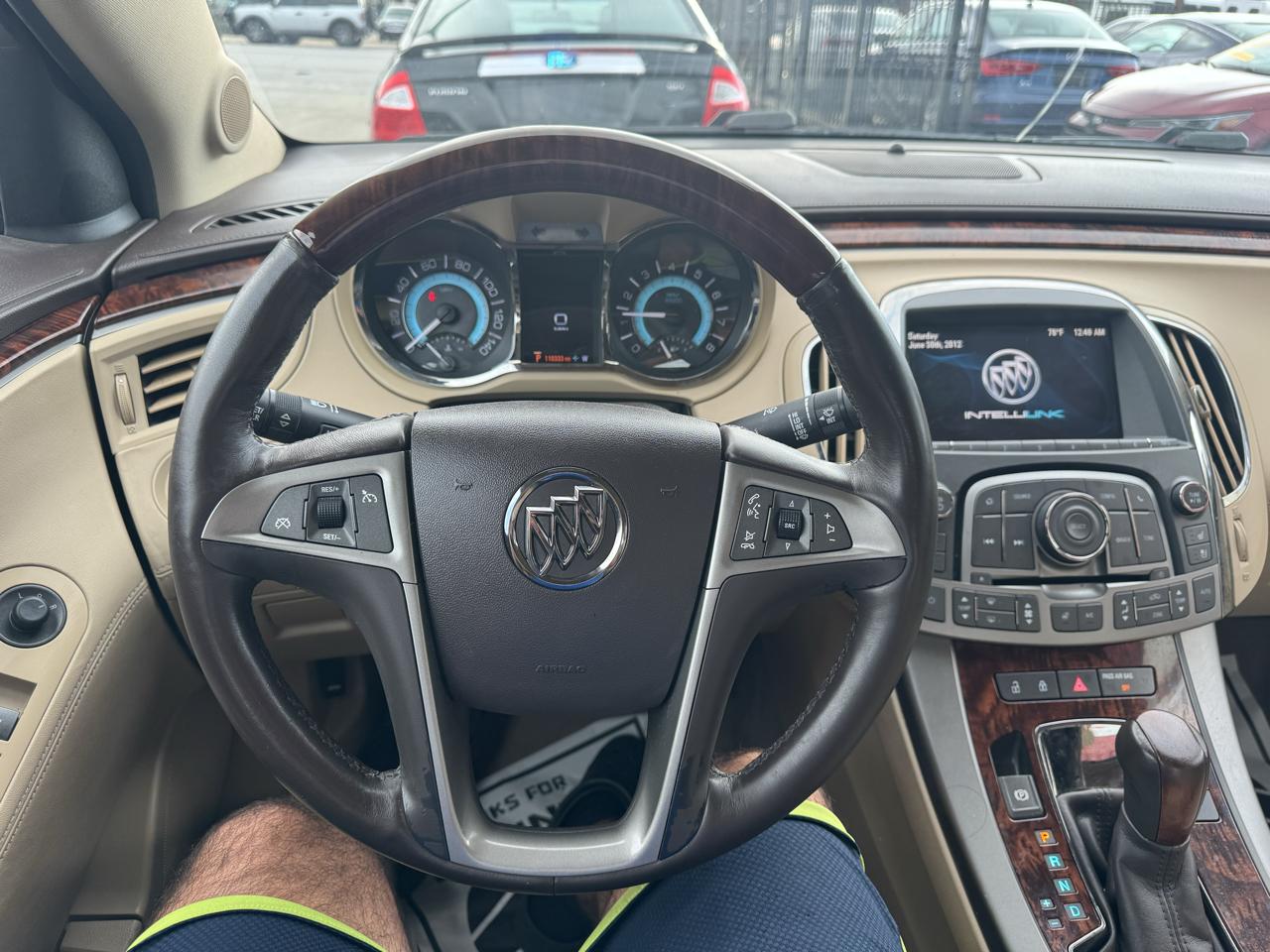Buick LaCrosse Premium Package 2, w/Leather 2013