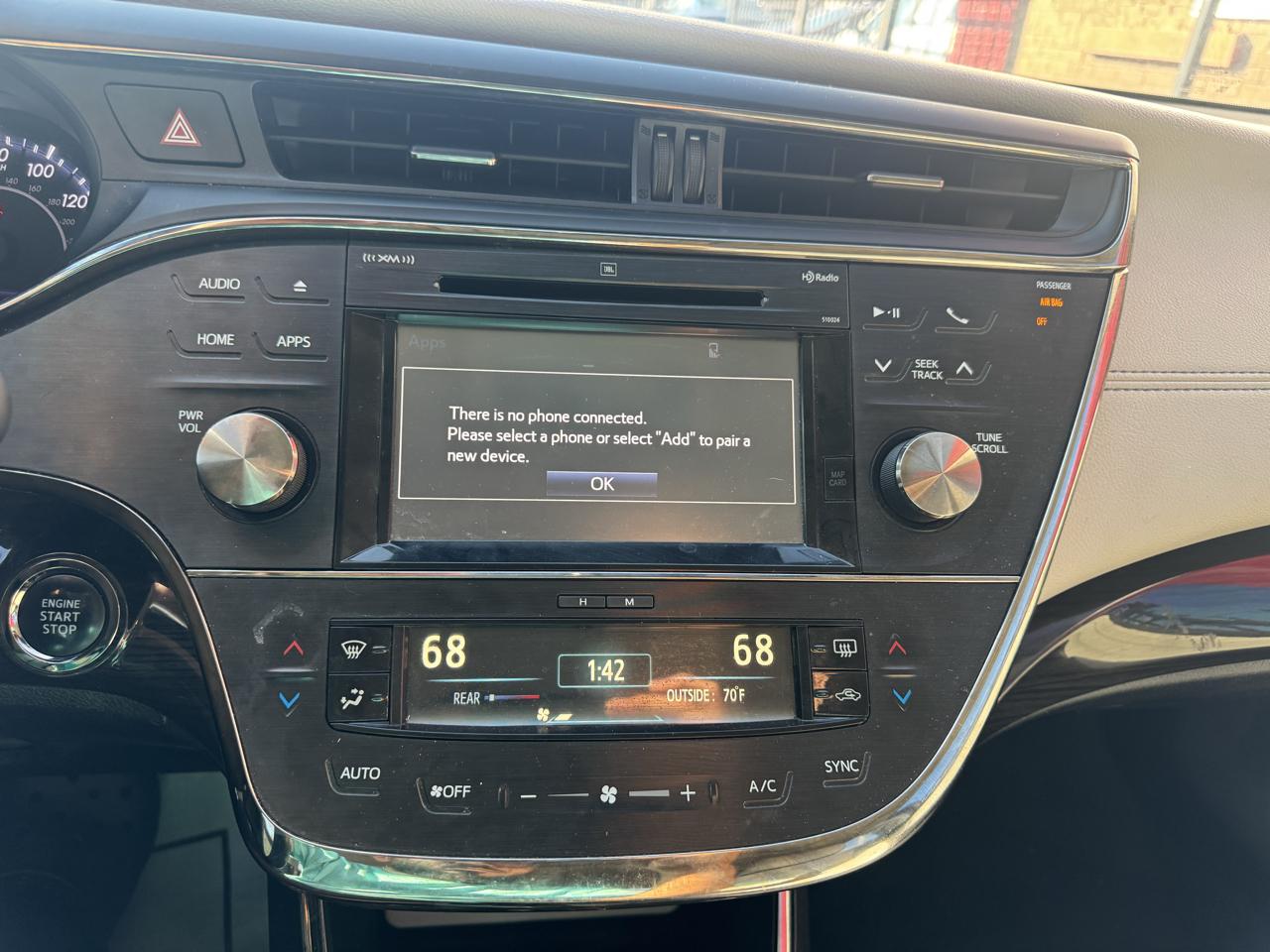 Toyota Avalon Limited 2015