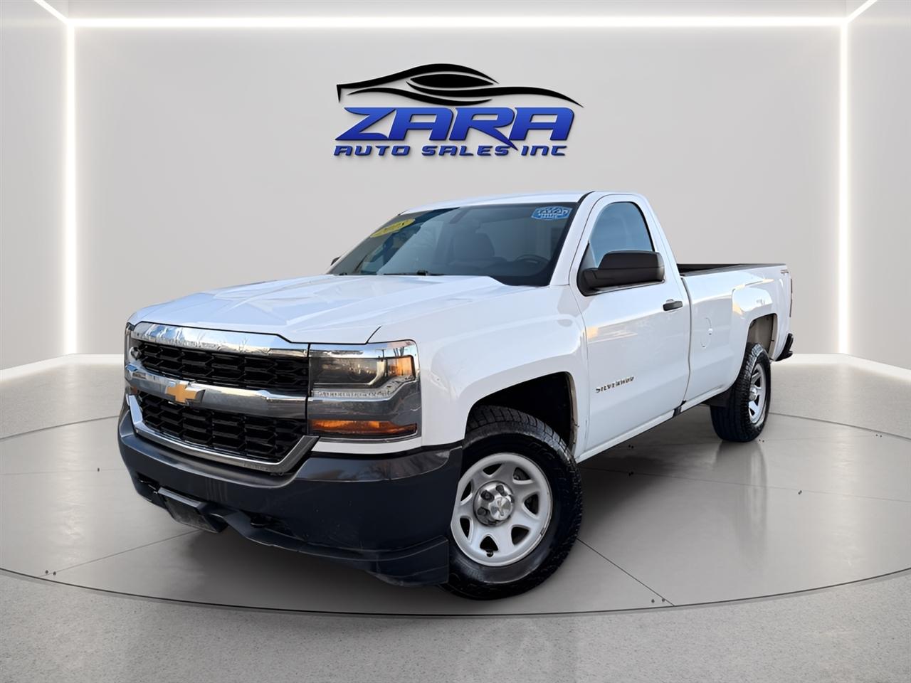 2018 Chevrolet Silverado 1500 4WD Reg Cab 133.0" Work Truck