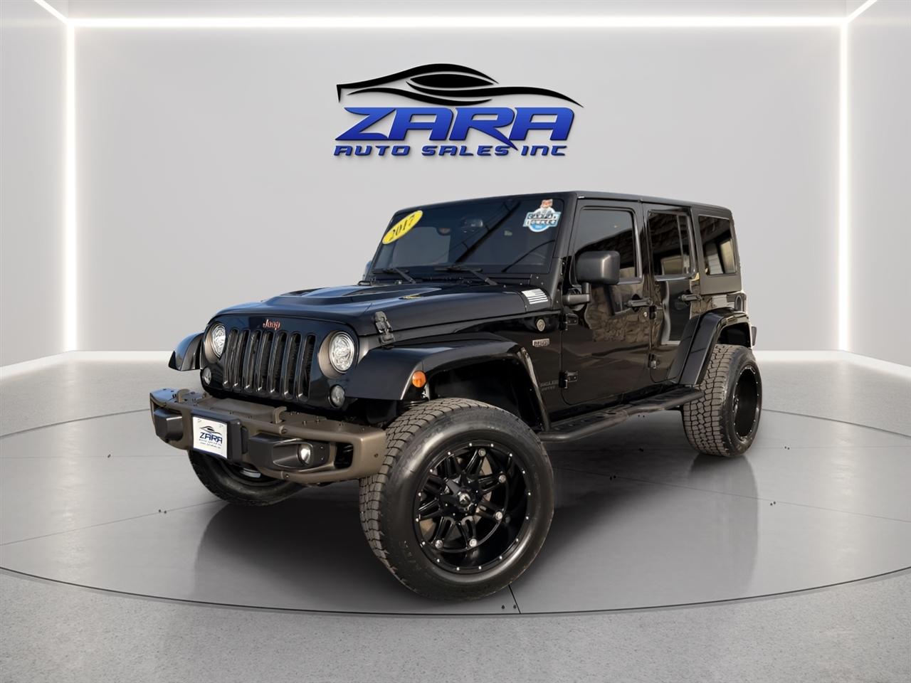 2017 Jeep Wrangler Unlimited 75th Anniversary 4x4 *Ltd Avail*