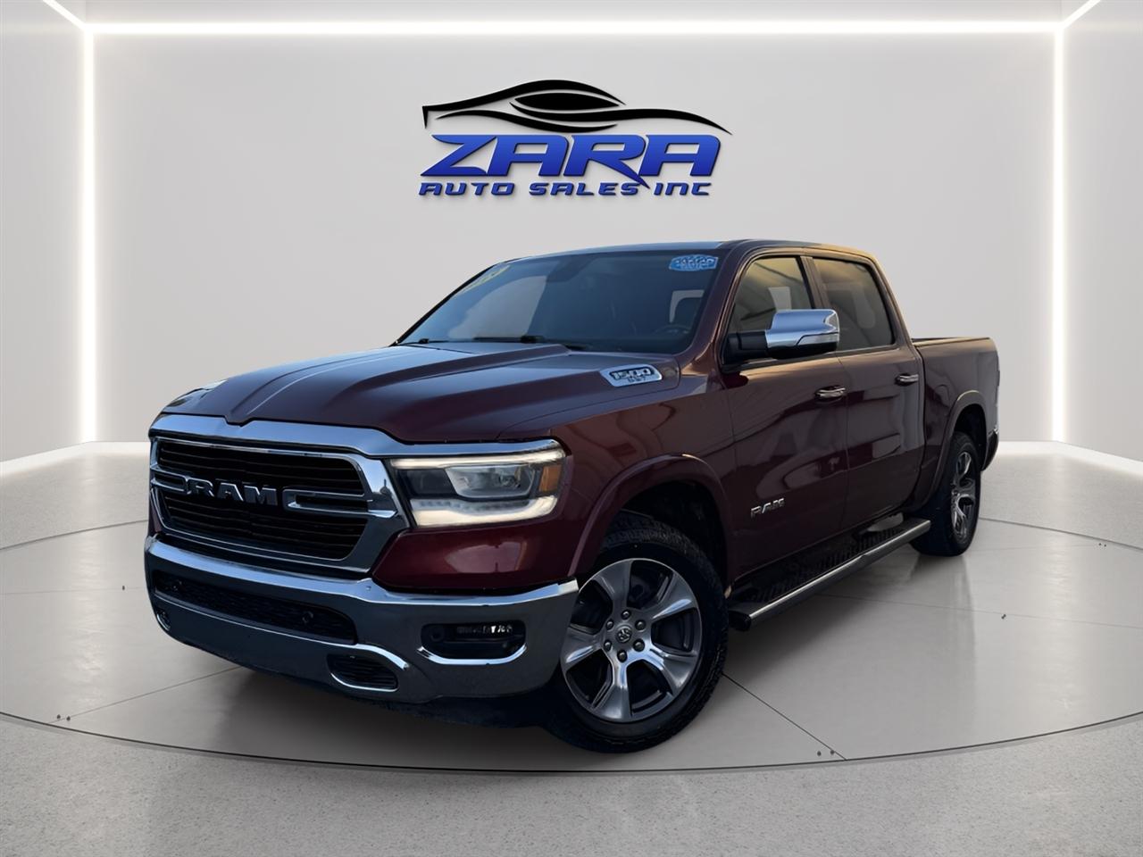 2019 RAM 1500 Laramie 4x4 Crew Cab 5'7" Box