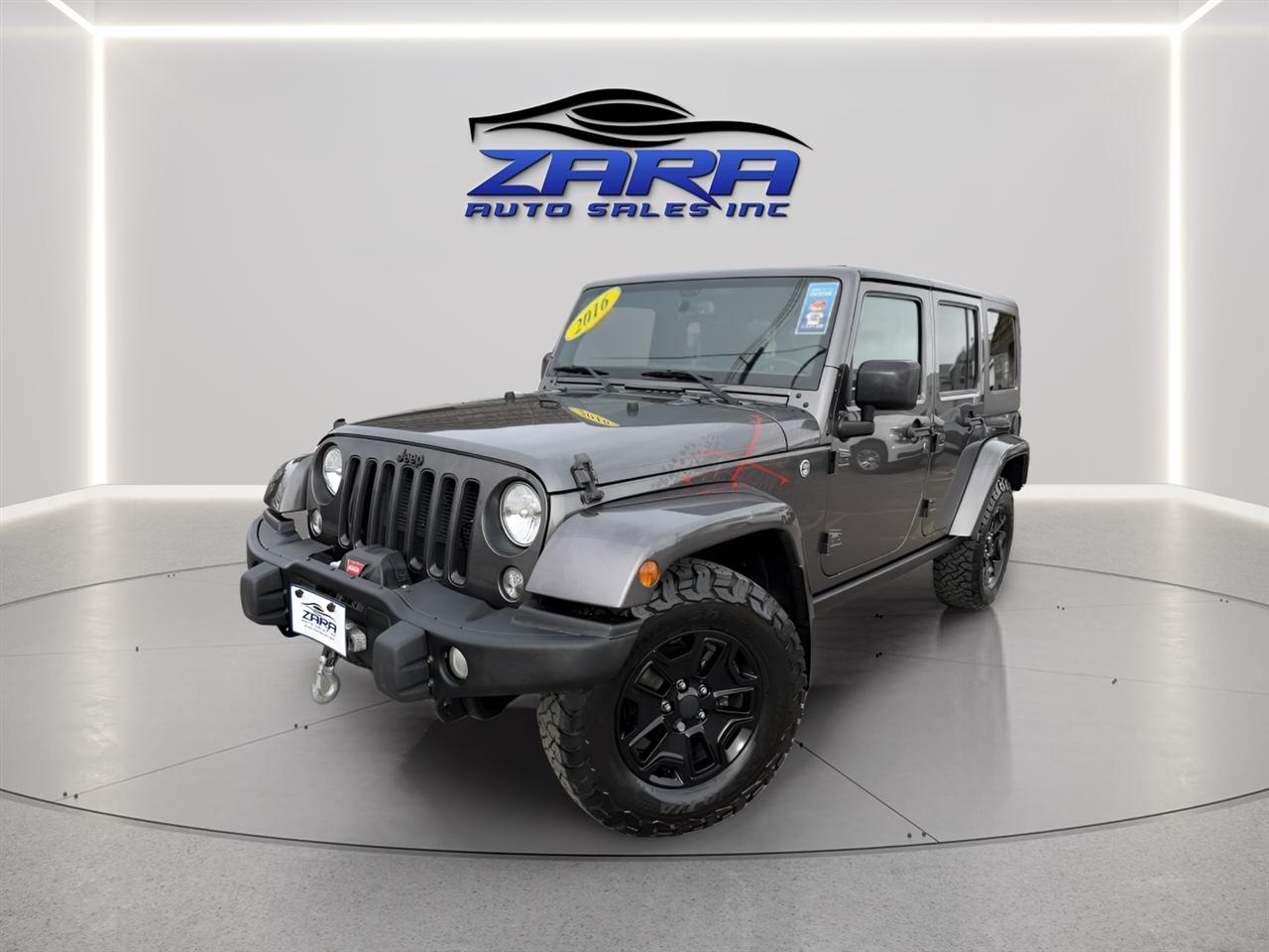 2016 Jeep Wrangler Unlimited 4WD 4dr Backcountry *Ltd Avail*