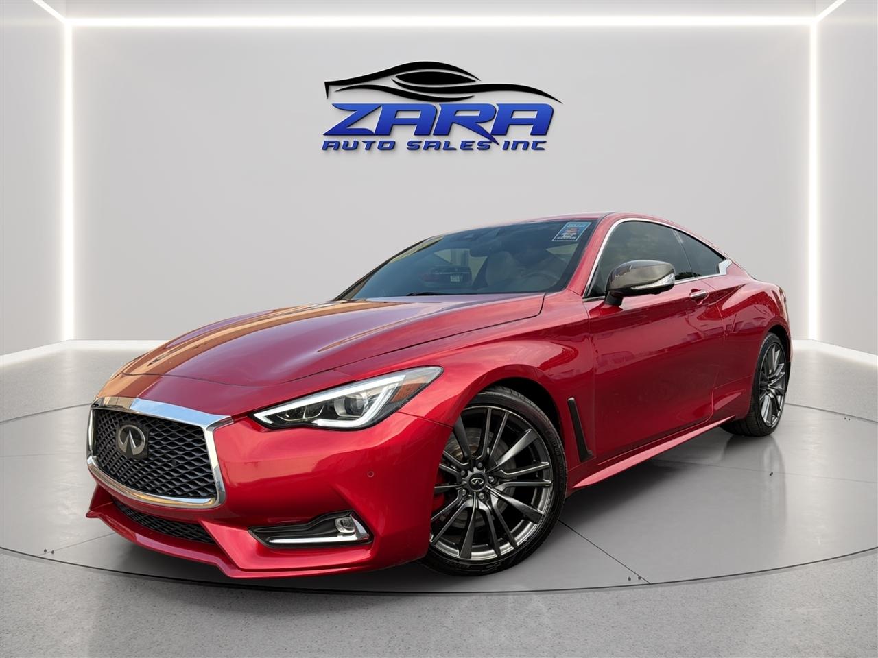 2017 Infiniti Q60 Red Sport 400 RWD